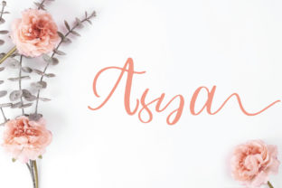 Asya: An Elegant Script Font for Editorial Design
