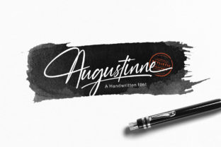 Augustinne: A Versatile Script Font for Editorial Design