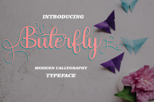 Buterfly: A Handwritten Font for Makers