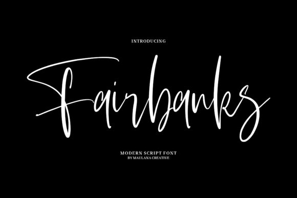 Fairbanks Font: Handcrafted Charm for Makers