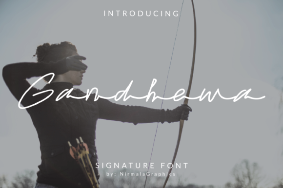 Gandhewa Font: A Natural Script for Branding