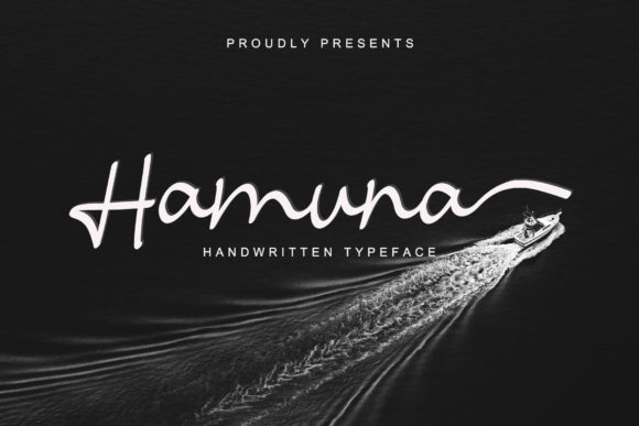 Hamuna: A Script Font for Authentic Branding