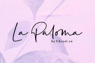 La Paloma: A Handwritten Typeface for Editorial Calm