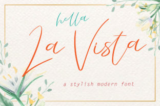 La Vista: A Handwritten Font for Makers