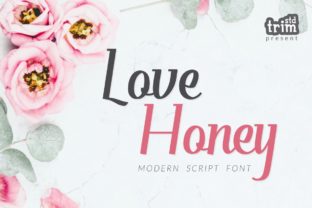 Love Honey Font for Web Design