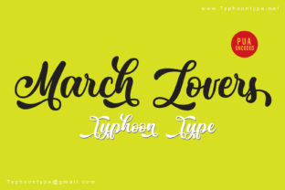 March Lovers: A Bold Typeface for Modern Editorial Design