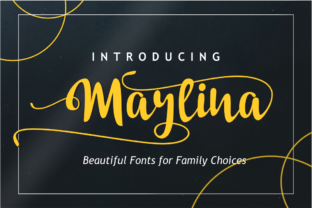 Marlina Typeface: A Soft Script for Editorial Design