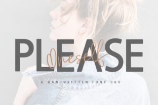 Please Oneself Duo Font Review for Designers