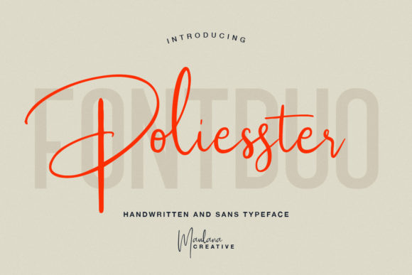 Poliesster Font Review for Web Designers