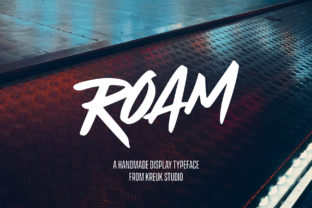 Roam Typeface Review: Bold Handwritten Style