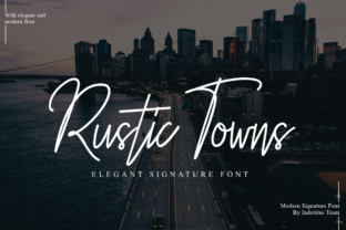 Rustic Towns: A Versatile Script Font for Modern Campaigns
