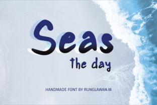 Seas the Day: A Charming Script Font for Crafters