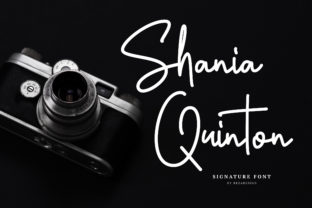 Shania Quinton: A Signature Typeface for Editorial Design