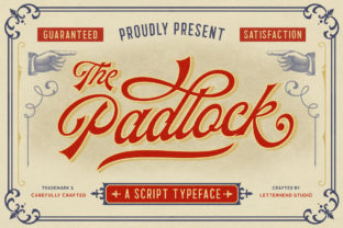 The Padlock Font: A Retro Script for Modern Web Design