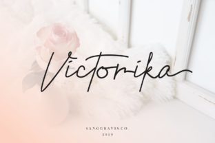 Victorika: The Script Font That Elevates Your Brand