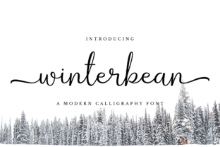 Winterbean Font: A Modern Script for Editorial Design